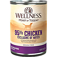 Wellness 95% Chicken Natural Grain Free Recipe Wet Dog Food