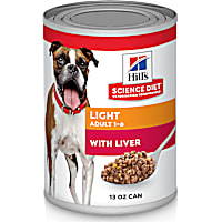 Hill's Science Diet Adult Light Liver Canned Wet Dog Food