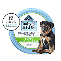 Blue Buffalo Baby Blue Healthy Growth Formula Lamb and Vegetable Recipe Natural Puppy Wet Food Cup
