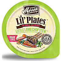 Merrick Lil' Plates Grain and Gluten Free Soft Little Lamb Chop Stew Natural Wet Dog Food for Small Dogs