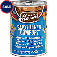Merrick Grain Free Smothered Comfort Canned Wet Dog Food