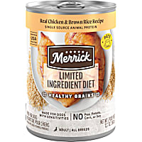 Merrick Limited Ingredient Diet Healthy Grains Real Chicken Recipe Wet Dog Food