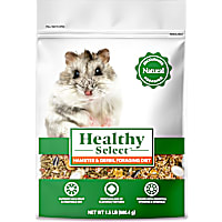 Healthy Select Hamster and Gerbil Foraging Diet for Small Animals