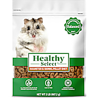 Healthy Select Hamster and Gerbil Pellet Diet for Small Animals