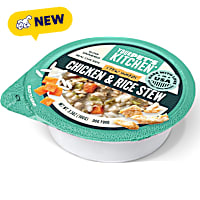 Your Pet's Kitchen Made in The USA with Real Chicken & Rice Stew Shreds Wet Dog Food Cups