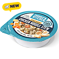 Your Pet's Kitchen Made in The USA with Real Chicken Noodle Stew Shreds Wet Dog Food Cups