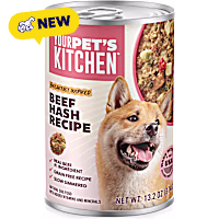 Your Pet's Kitchen  Made in The USA with Real Beef Hash Recipe Wet Dog Food