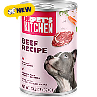Your Pet's Kitchen Beef Recipe Wet Dog Food