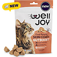WellJoy Dual-Benefit Skin & Coat+ GutBoost Cat Treats