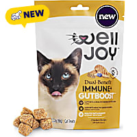 WellJoy Dual-Benefit Immune+ GutBoost Cat Treats