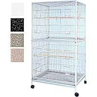 A&E Cage Company Flight Cage Black Bird Cage