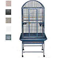 A&E Cage Company Classico Dometop Medium Bird Cage in Sandstone