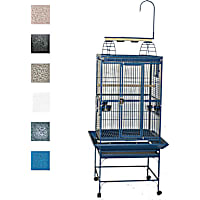 A&E Cage Company 24" X 22" Play Top Bird Cage in Black