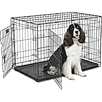 Midwest Contour Double Door Folding Dog Crate