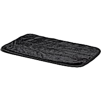 Midwest Quiet Time Deluxe Black Fur Pet Mat/Bed