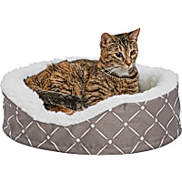 Midwest Quiet Time Couture Orthopedic Cradle Dog Bed