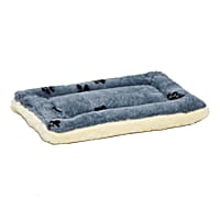 Midwest Quiet Time Reversible Paw Print Bed for Dogs