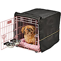 Midwest Pink iCrate Starter Kit Bundle for Dogs