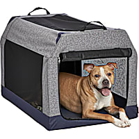 Midwest Gray Canine Camper Soft Tent Dog Crate