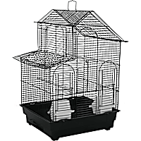 A&E Cage Company House Top Cage in Black