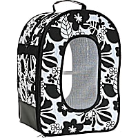 A&E Cage Company Soft Sided Travel Carrier in Black