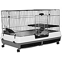 A&E Cage Company 100-1 Deluxe 2 Level Small Animal Cage