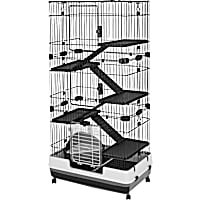 A&E Cage Company 100-3 Deluxe 6 Level Small Animal Cage