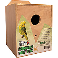 A&E Cage Company Happy Beaks Parakeet Nest Box