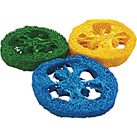 A&E Cage Company Nibbles Loofah Slices Small Animal Treats