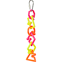 A&E Cage Company Happy Beaks Silly Links Toy