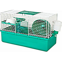 WARE Home Sweet Home Teal 1 Story Hamster Cage