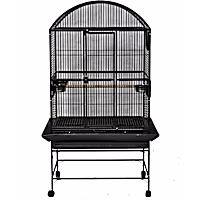 A&E Cage Company Stainless Steel Palace Dometop Bird Cage