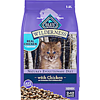 Blue Buffalo Wilderness Natural High-Protein Chicken Kitten Dry Cat Food