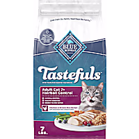 Blue Buffalo Tastefuls Chicken & Brown Rice Recipe 7+ Hairball Control Adult Cat Dry Food