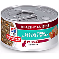 Hill's Science Diet Adult Healthy Cuisine Seared Tuna & Carrot Medley Canned Wet Cat Food