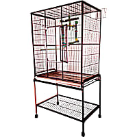 A&E Burgundy Large Flight Cage