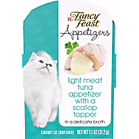 Fancy Feast Appetizers Light Meat Tuna With a Scallop Topper Wet Cat Food