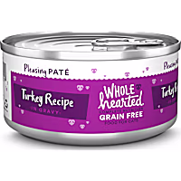 WholeHearted Grain Free Turkey Recipe Pate Adult Wet Cat Food