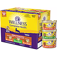 Wellness Complete Health Chicken & Turkey Lovers Variety Pack Wet Adult Cat Food
