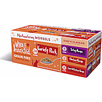 WholeHearted All Life Stages Grain-Free Chef's Classics Morsels in Gravy Wet Cat Food Variety Pack