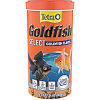 Tetra Goldfish Select Goldfish Flakes Fish Food for All Goldfish with Algae Meal