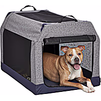 Midwest Gray Canine Camper Soft Tent Dog Crate