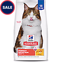 Hill's Science Diet Adult Perfect Digestion Chicken, Barley, & Whole Oats Recipe Dry Cat Food
