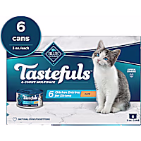 Blue Buffalo Blue Tastefuls Natural Chicken Entrees Variety Pack Wet Food for Kittens