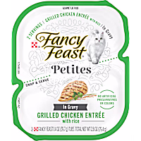 Fancy Feast Petites Grilled Chicken With Rice Entree Gourmet Gravy Wet Cat Food