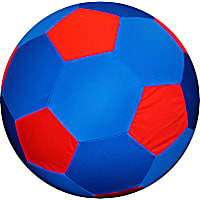 Horsemen's Pride Mega Ball Cover Blue Soccer Ball Print Toy