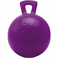 Horsemen's Pride Tug-N-Toss Purple Jolly Ball Horse Toy