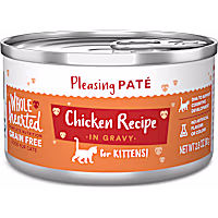 WholeHearted Grain Free Chicken Recipe Wet Food Pate for Kittens