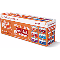 WholeHearted Grain Free Minced Best Sellers Wet Cat Food Variety Pack
