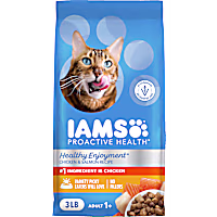 Iams Healthy Enjoyment Chicken & Salmon Recipe Dry Cat Food